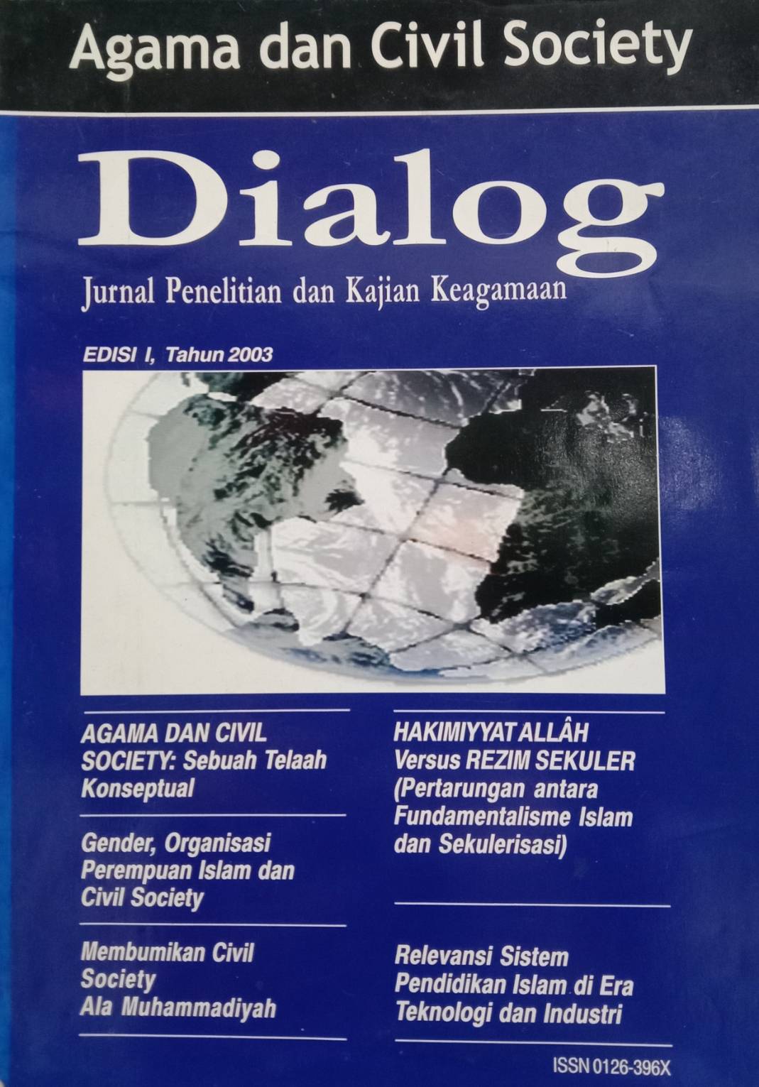 Jurnal Dialog Edisi I, Tahun 2003