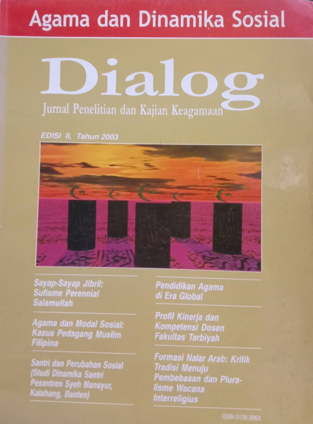 Jurnal Dialog Edisi II, Tahun 2003