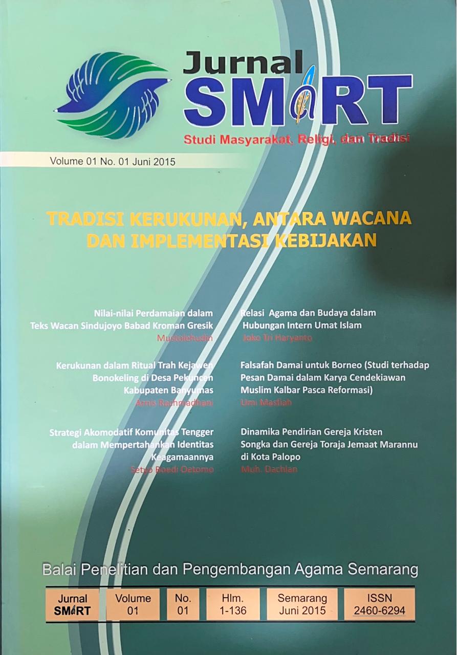 Jurnal Smart Volume 01 No. 01 Juni 2015