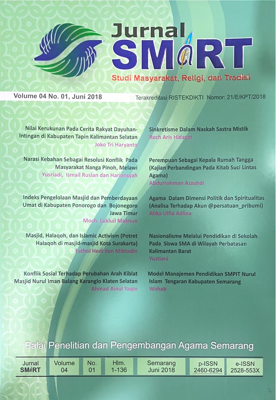 Jurnal Smart Volume 04 No. 01, Juni 2018