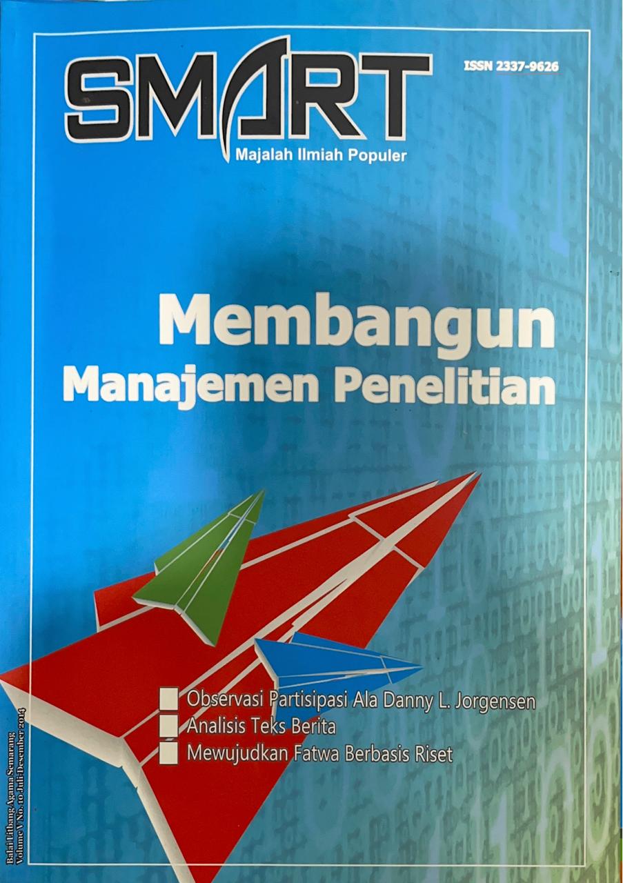 Jurnal Smart Volume V No. 10 Juli-Desember 2014