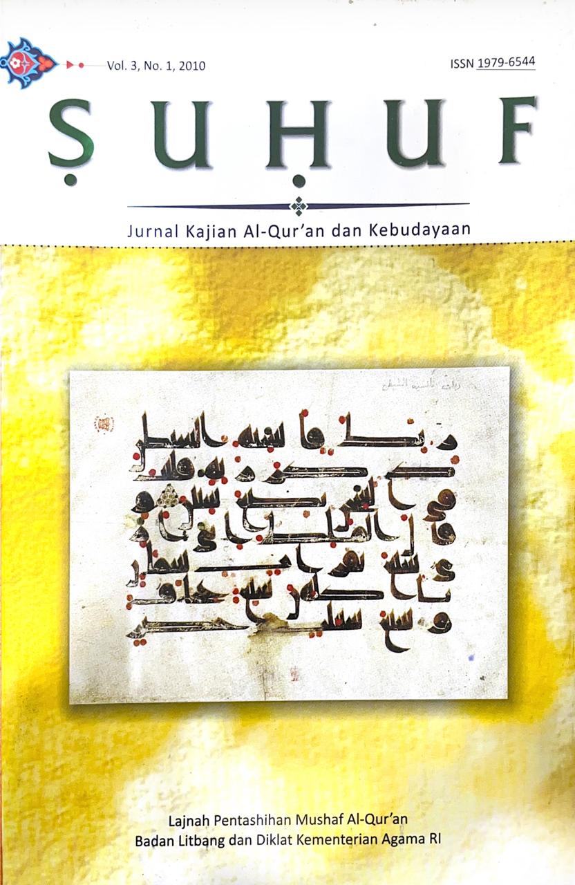 Jurnal Suhuf Vol. 3, No. 1, 2010