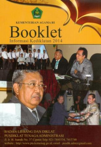Image of Booklet Informasi Kediklatan 2014