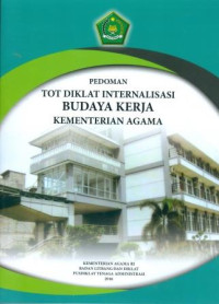 Image of Pedoman TOT Diklat Internalisasi Budaya Kerja Kementerian Agama