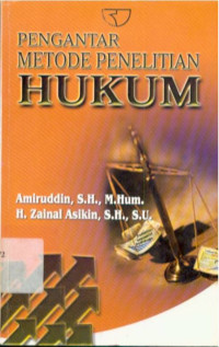 Image of Pengantar Metode Penelitian Hukum
