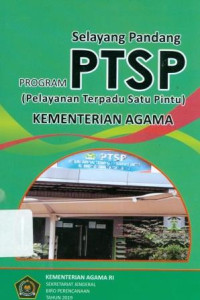 Image of Selayang Pandang Program PTSP (Pelayanan Terpadu Satu Pintu) Kementerian Agama