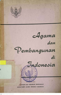 Image of Agama dan Pembangunan di Indonesia