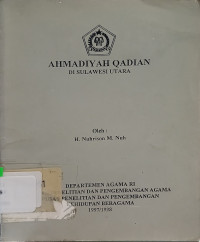 Image of Ahmadiyah Qadian di Sulawesi Utara