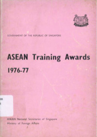 Image of ASEAN Training Awards 1976-1977