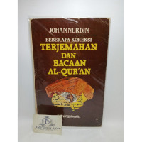 Image of Beberapa Koreksi Terjemahan Dan Bacaan Al-Qur'an
