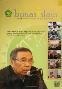 Image of Bimas Islam Edisi XXXII Oktober 2015