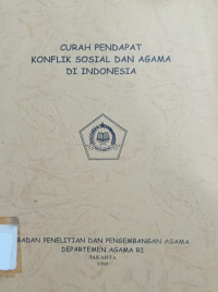 Image of Curah Pendapat Konflik Sosial dan Agama di Indonesia