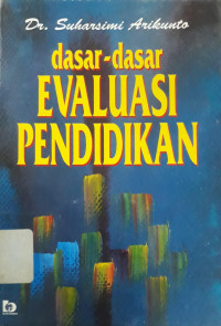 Image of Dasar-dasar Evaluasi Pendidikan