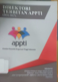 Image of Direktori Terbitan APPTI (2016-2017)
