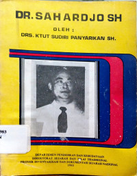 Image of Dr. Sahardjo SH.