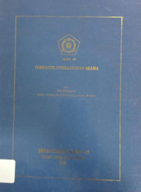 Image of Draft 02: Indikator Pembangunan Agama