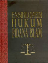 Image of Ensiklopedi Hukum Pidana Islam III