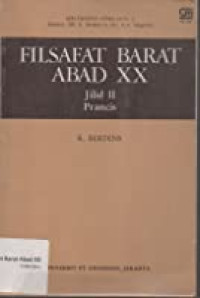 Image of Filsafat Barat Abad XX : Prancis