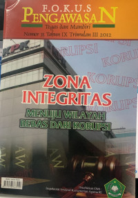 Image of Fokus Pengawasan Nomor 35 Tahun IX Triwulan III 2012