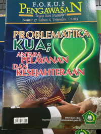 Image of Fokus Pengawasan Nomor 37 Tahun X 2013