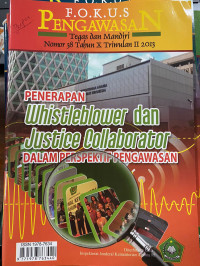 Image of Fokus Pengawasan Nomor 38 Tahun X 2013