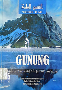 Image of Gunung Dalam Perspektif Al-Qur'an dan Sains : Tafsir 'Ilmi