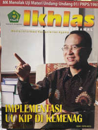 Image of Ikhlas Beramal Nomor 62 Tahun XIII April 2010