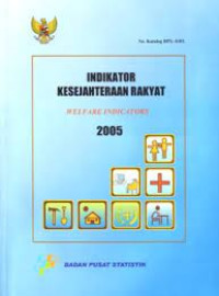 Image of Indikator Kesejahteraan Rakyat 1998 = Welfare Indicators 1998