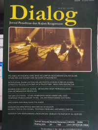 Image of Jurnal Dialog Vol. 35 No. 2, Desember 2012