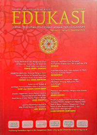 Image of Jurnal Edukasi Volume 13, Nomor 3, Desember 2015