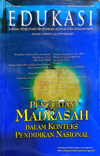 Image of Jurnal Edukasi Volume 5, Nomor 3, Juli-September 2007