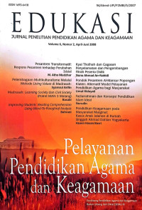 Image of Jurnal Edukasi Volume 6, Nomor 2, April-Juni 2008