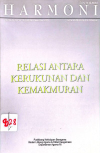 Image of Jurnal Harmoni Volume IV, Nomor 16, Oktober-Desember 2005