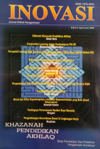 Image of Jurnal Inovasi Edisi 6, April-Juni 2008
