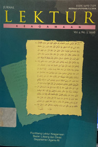 Image of Jurnal Lektur Keagamaan Volume 4 Nomor 2 Tahun 2006