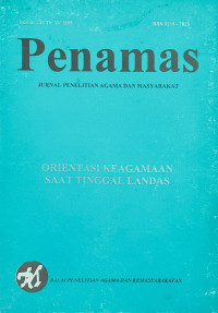 Image of Jurnal Penamas Nomor :21 Th, VII 1995