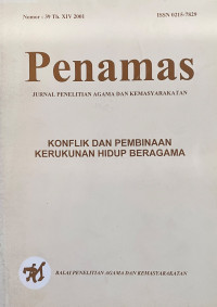 Image of Jurnal Penamas Nomor : 39 Th. XIV 2001