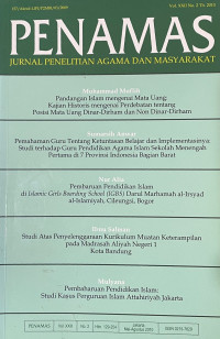 Image of Jurnal Penamas Vol. XXII No. 2 Th. 2010