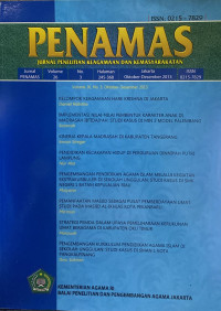 Image of Jurnal Penamas Volume 26 Nomor 3, Oktober-Desember 2013