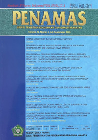 Image of Jurnal Penamas Volume 29, Nomor 2, Juli-September 2016