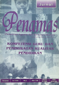 Image of Jurnal Penamas Volume XVIII Nomor 3-Th. 2005