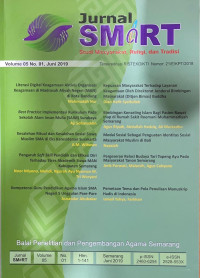 Image of Jurnal Smart Volume 05 No. 01, Juni 2019