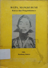 Image of KGPA. Mangkubumi : Karya dan Pengabdiannya