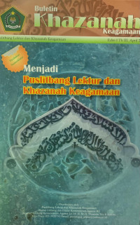 Image of Khazanah Edisi I Tahun III, April 2011