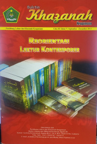 Image of Khazanah Edisi II Tahun V, September-Desember 2013