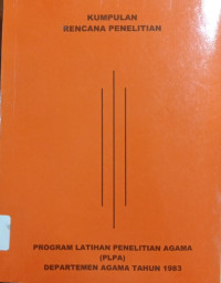 Image of Kumpulan Rencana Penelitian