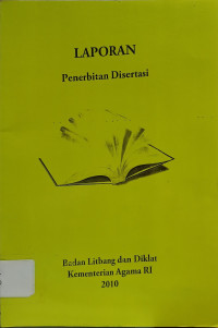 Image of Laporan Penerbitan Disertasi