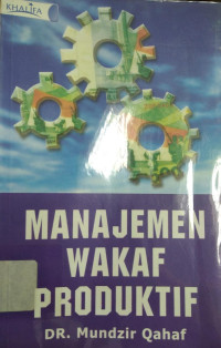 Image of Manajemen Wakaf Produktif