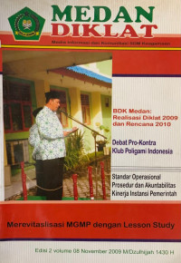 Image of Medan Diklat Edisi 2 Volume 8 November 2009