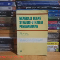 Image of Mengkaji Ulang Strategi-strategi Pembangunan